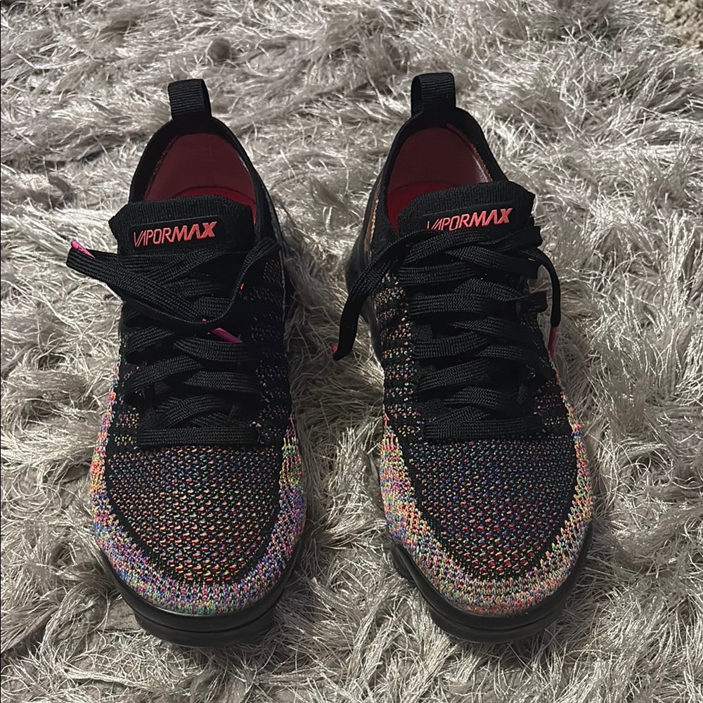 Nike VaporMax Black with Multicolor Accents